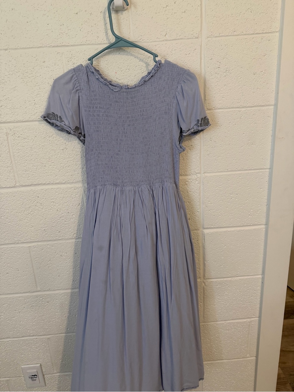 bohme Smocked Midi Dress